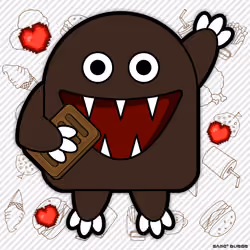 ＃009_2-Chocolate Monster(with pie)