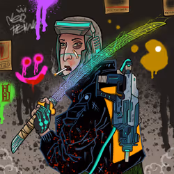 Cyber Space Warrior