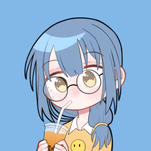 Cute Glasses Girl Chibi