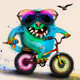 MONSTER RIDER #1821
