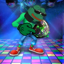 Pepe the Disco Globe Trotter
