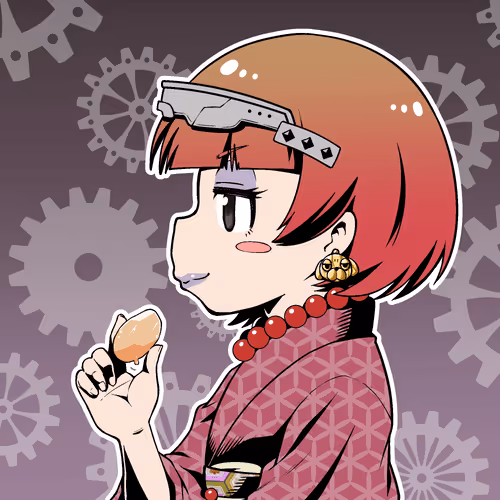 TERE GAO PUNK (Girls with shy face eating bread)