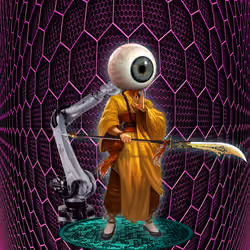 Badass Shaolin Eyeball