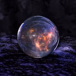 Fantasy Crystal Globe #3