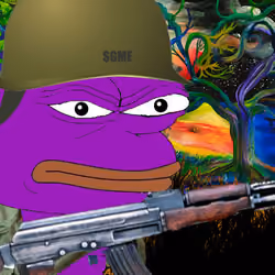 Purple Pepe #004