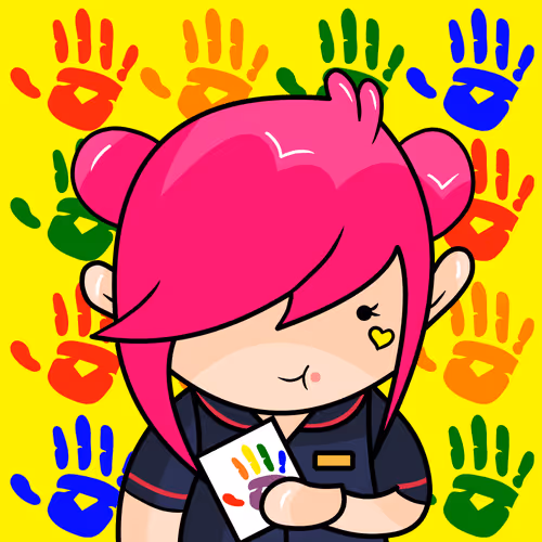Rainbow Yellow Nurse Betty
