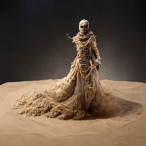 The sands of time.