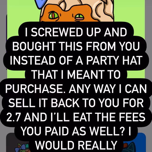Please Take This Offer
