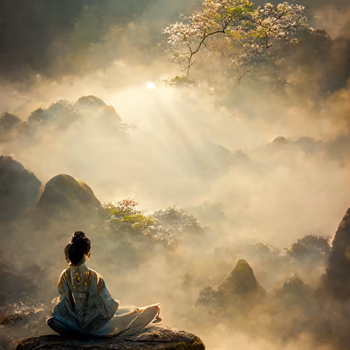 Meditation Blue Genesis #1