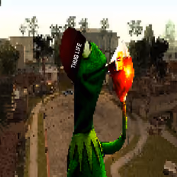 #7 Kermit Sipping Tea in Your Hood