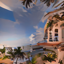 Palms and Beaches #103