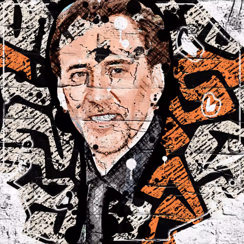 Graffiti #195 - Nicolas Cage