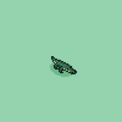Little Pixel Zoo #009 - American Alligator