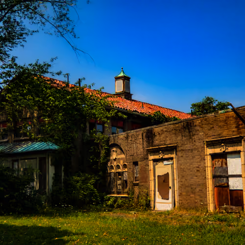 Abandoned Hospital Building