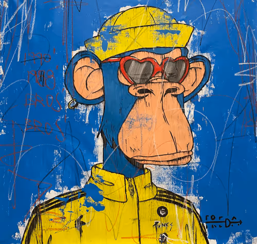 Bored Ape original collecction 1/1 by Freda People