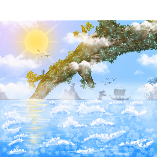 Misty Ocean