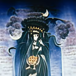 Hecate was the goddess of magic, witchcraft, the night, moon, ghosts and necromancy anime anime Seri