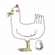 Sick hen #011 B