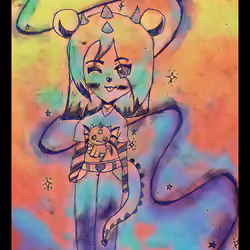 ANIME SKETCH GIRL_ Dreamer
