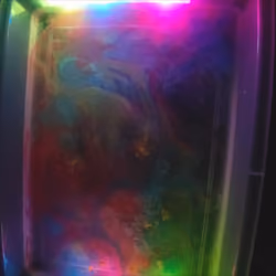 Marbling art creation video (LED version # 1)　マーブリングアート作成動画（ＬＥＤ版＃１）