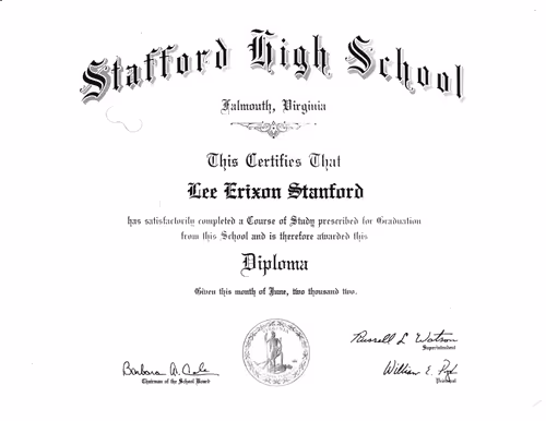 My Education 1