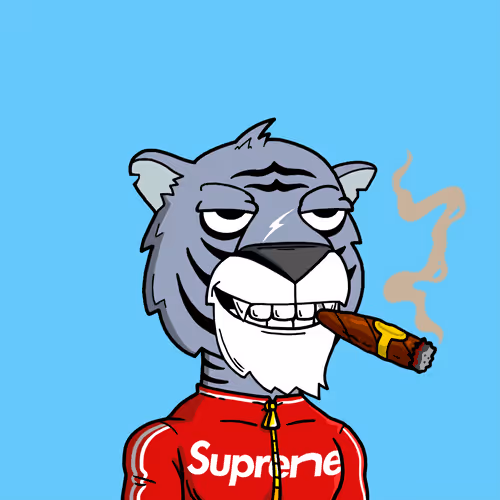 Grouchy Tiger Social Club #5250