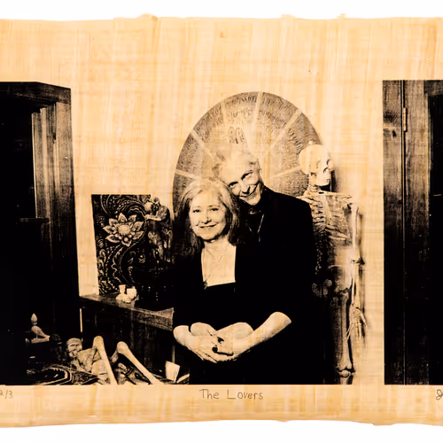 Justin Aversano - The Lovers - Physical Tarot Scroll - 2/3