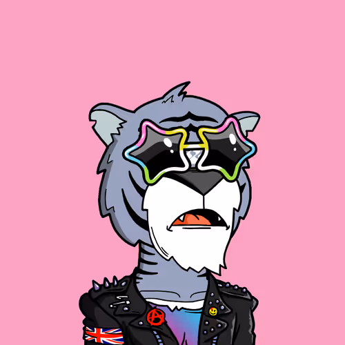 Grouchy Tiger Social Club #1581