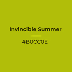 Invincible Summer #b0cc0e