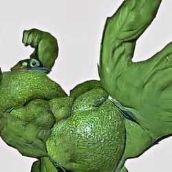big muscle punch pepe ai