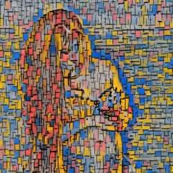 Mermaid and the ship #16