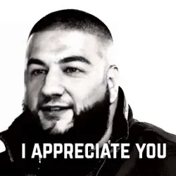 I appreciate you