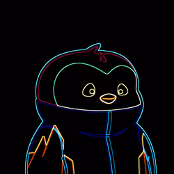 Neon Pudgy Penguin 995