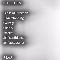 7 Letters of Success 