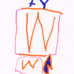 Alphabet Series 2 - Letter W
