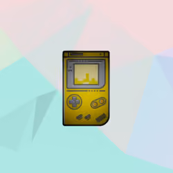 OG GameBoy Gold Holo