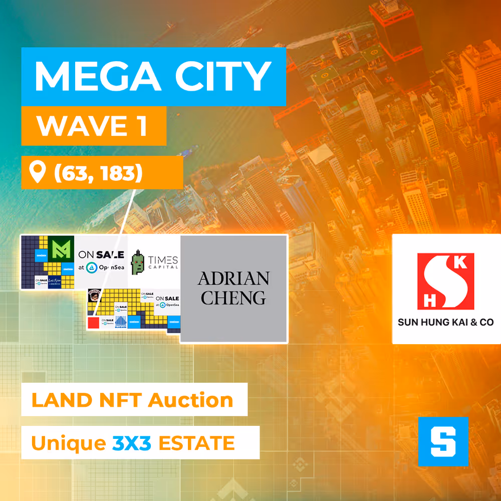 Mega City LAND Sale - 3x3 Estate S [63,183]