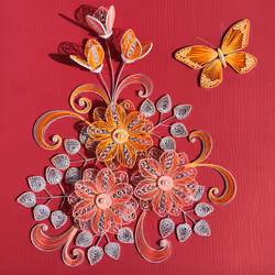 Quilling butterfly 