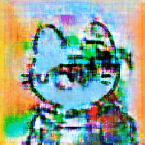 Trippy GAN Cats