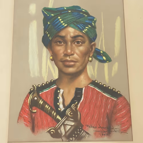 Fernando Amorsolo- Portrait of a Warrior