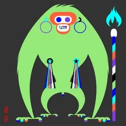 rainbow chimp