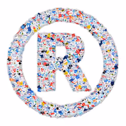 "100% Unauthorized Copy of '®' by @SHL0MS"
