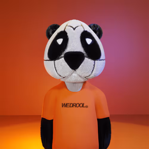 DRU the Panda by WE DROOL