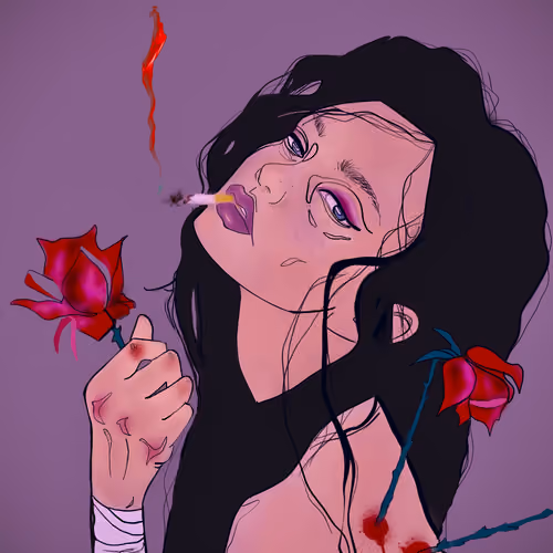 Bleeding Love Purple