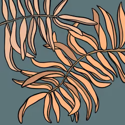 Mayan Palms #2
