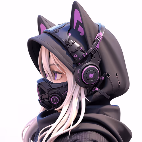 NekoMiMi CyberPunkGirl