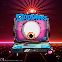 VisionGirl Orange Pupil Lash Cade Oddling Cubee Pinball Oddfin Lover