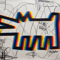 Freda People - Haring Glitch Effect 1/1