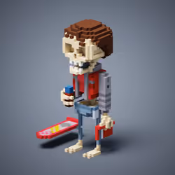 0068 SKELETON McFly