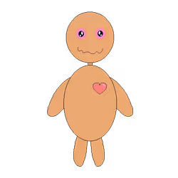 Burlap Doll 007